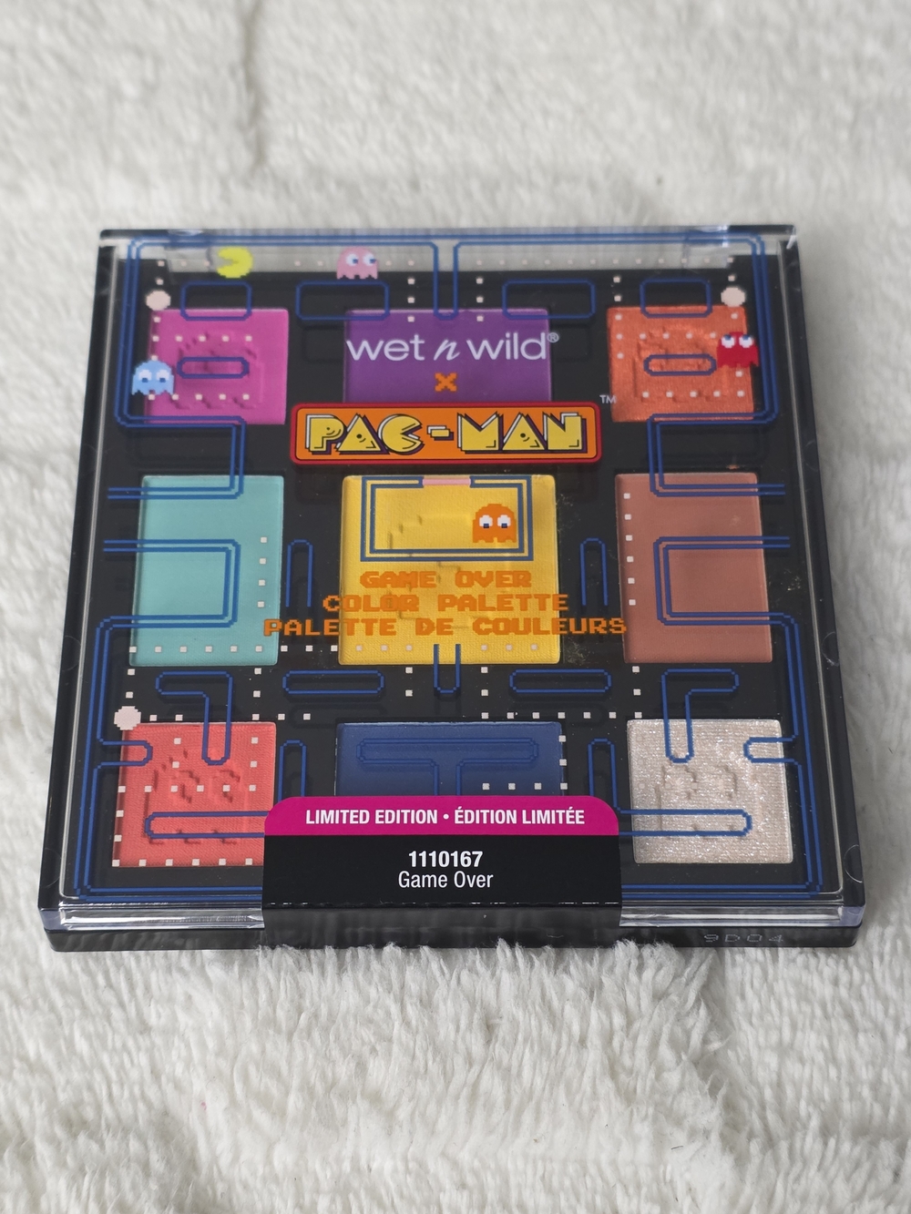 WET N WILD X PAC-MAN GAME OVER PRESSED POWDER EYESHADOW PALETTE NIB (SEALED)